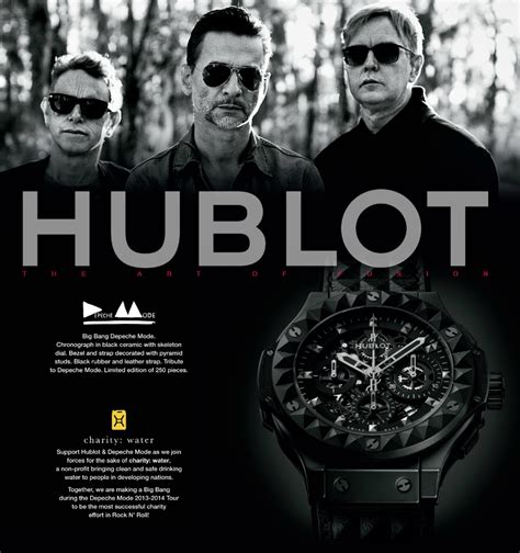 hublot depeche mode replica|depeche watch Hublot.